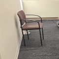 Steelcase Player Burgandy Fabric Office Guest Chair